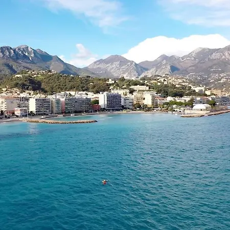 06B - Beautiful 2 Rooms With Terrace Sea View Roquebrune-Cap-Martin Buitenkant foto